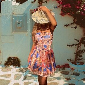 Baroque Corset & Skort Set